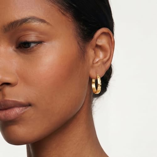 NARMO 925 Sterling Silver Hoop Earrings for Women Hypoallergenic Lightweight Simple Huggie Hoop Earrings Twisted Hoop Earrings Colorful Cubic Zirconia Hoop Earrings Rainbow Hoop Earrings - color: Pet Claws(Gold)