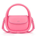 STAISE Designer Top Handle Shoulder Bags for Women, Trendy Mini Crossbody Purses, Women’s Leather Handbags with Straps - color: Pink