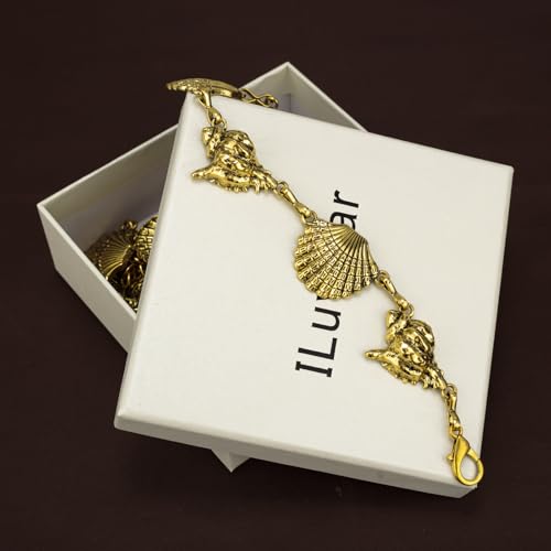 Luvatar Fashion Metal Waist Chain Belt Blouse Dress Sweater Chain Belt… - color: Golden-s97