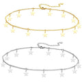 Boho Outfits for Women Boho Necklaces Country Concert Outfits Nashville Western Jewelry Choker Necklaces Long Leather Necklace Western Dress Jewelry Country Cowgirl Accessories Gifts - color: Z8 Star Choker Necklace