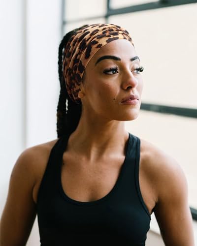 DRESHOW 8 Pack Headbands for Women Yoga Knotted Headbands Elastic Criss Cross Hair Accessories Sports Head Wrap Non Slip - color: 08 Pcs: Printed Turbans Ea