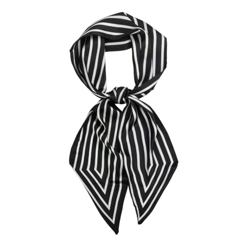 RIIQIICHY Hair Scarf for Women Like Silk Scarves Headband Neck Scarfs Twilly Purse Accessories - color: C007