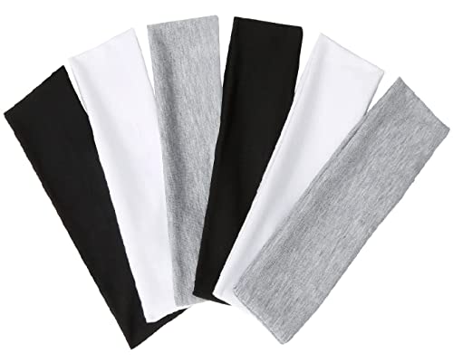 TERSE Hair Bands for Women's Hair Thin Cloth Headbands for Women Soft Stretchy Head Bands Solid Hair Hands - color: Headbands Color-D