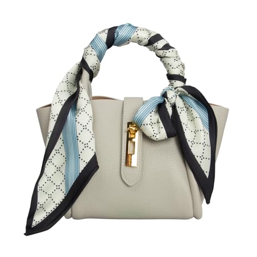 RIIQIICHY Hair Scarf for Women Like Silk Scarves Headband Neck Scarfs Twilly Purse Accessories - color: C009