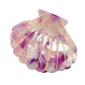 Shell Claw Clip,Acetate Hair Clips,Small Hair Clips for Women,Purple - color: Purple
