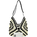 Straw Hobo Bag for Women 2026 Boho Woven Beach Purse Large Summer Straw Tote with Lining Black Raffia Shoulder Bag | straw material - color: Black2 With Adjustable Strap