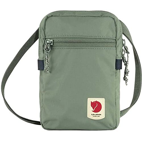 Fjällräven High Coast Pocket Crossbody - Water-Resistant Fabric, Compact Storage, Lightweight Carry - Travel - color: Patina Green
