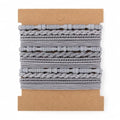 Elm City Direct 12pcs Hair Tie Bracelets, Boho Hair Ties for Women, Elastic Hair Bands for Ponytails (Gray) - color: Gray