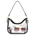 KKXIU Shoulder Bag for Women Cute Hobo Purses and Handbags Retro Clutch Underarm Purse | Cute - color: Black-t