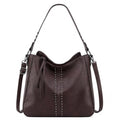 Montana West Hobo Bag for Women Crossbody Purse and Handbags Ladies Chic Shoulder Bags - color: Coffee
