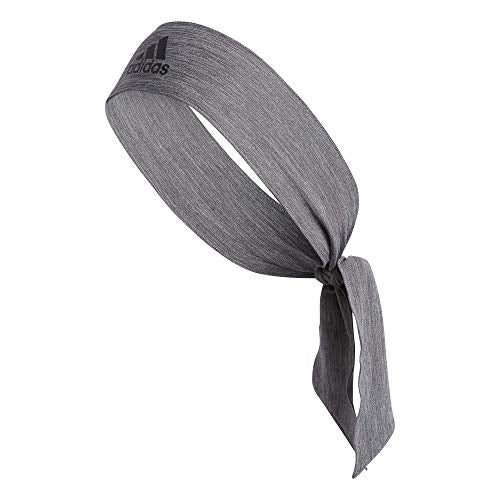 adidas Alphaskin Tie Headband - color: Tie/Plus/Heather Grey/Black