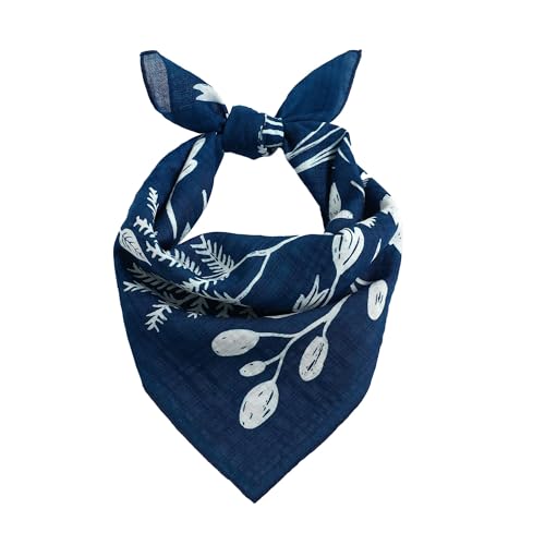 STARWHISPER Multicolored 22''x22'' Cotton Bandana for Women and Men Multi-purpose Headband Hair Scarf Protective Coverage - color: D2