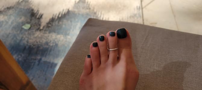 Briana Williams Toe Rings for Women Gold Silver Toe Ring Non Tarnish Ankle Bracelets for Women Waterproof Anklet & Toe Ring Set Trendy Summer Beach Foot Jewelry - color: B1 -2pcs toe rings + anklets, silver