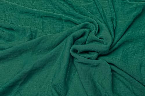 woogwin Women's Cotton Scarves Lady Light Soft Fashion Solid Scarf Wrap Shawl - color: Forestgreen