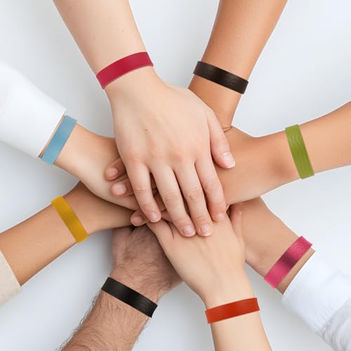 16 Pcs Leather Bracelet Blanks, Leather Snap Bracelets for Stamping Engraving Adjustable Plain PU Wristband Snap Bracelets Leather Cuff Bracelets for Men Women