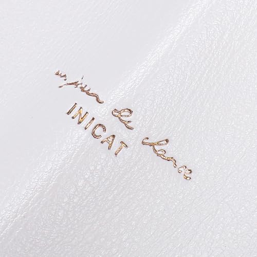 INICAT Women's Small Sling Bag, Lightweight Everyday Vegan Leather Crossbody Purse for Daily Essentials and Travel Light - color: White, size: Large