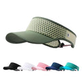 AUSFLUG Sun Visor Hat Men Women - Wide Brim Quick Dry Adjustable Cap, Lightweight for Golf Tennis Pickleball Beach - color: Army Green