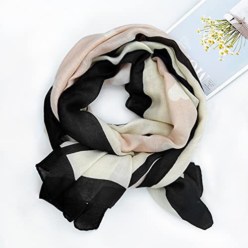 FINIZO Women's Fashion Scarves, Pashmina Wrap for All Season, Everyday Wear for Ladies, Solid Color Bridesmaid Gifts - color: 04