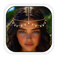 CLOACE Boho Sequin Head Chain Gold Headpiece Hair Chains Festival Costume Headband Hair Accessories for Women