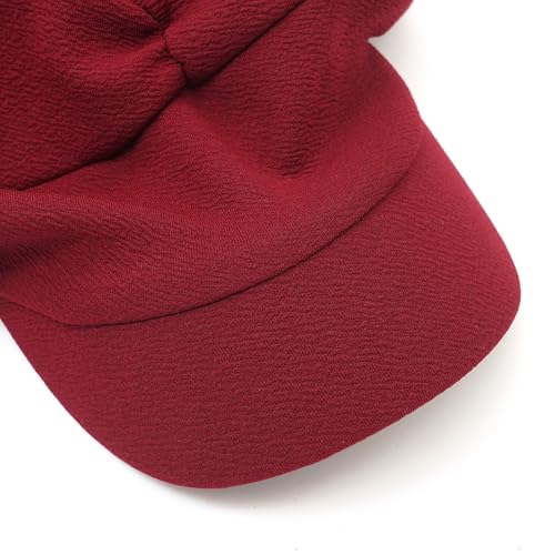 XYIYI Chemo Headwear for Womens Cancer Patients, Head Scarf Chemotherapy Headwraps Hat - color: Wine Red
