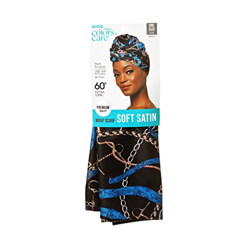 CC SCARF SATIN WRAP LUXURY - size: 1 Count, style: Luxury