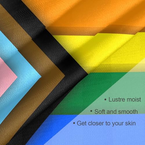 Silk Scarf Women Silk Neckerchief Sleep Wrap Head Scarf Square Headwear Lady Aesthetic Accessory 35.4 * 35.4in - color: Style4