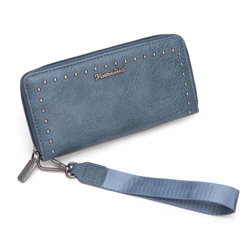 Montana West Hobo Bag for Women Crossbody Purse and Handbags Ladies Chic Shoulder Bags - color: Jean Blue-2pcs Set