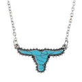 Western Necklaces Set for Women Choker Necklace Cowboy Cowgirl Boho Cow Pendant Necklace Southwest Tribal Adjustable Jewelry Accessories