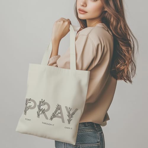 Aesthetic Tote Bag for Women | Medium Size with Inner Pocket | Stylish & Practical - color: Green Light