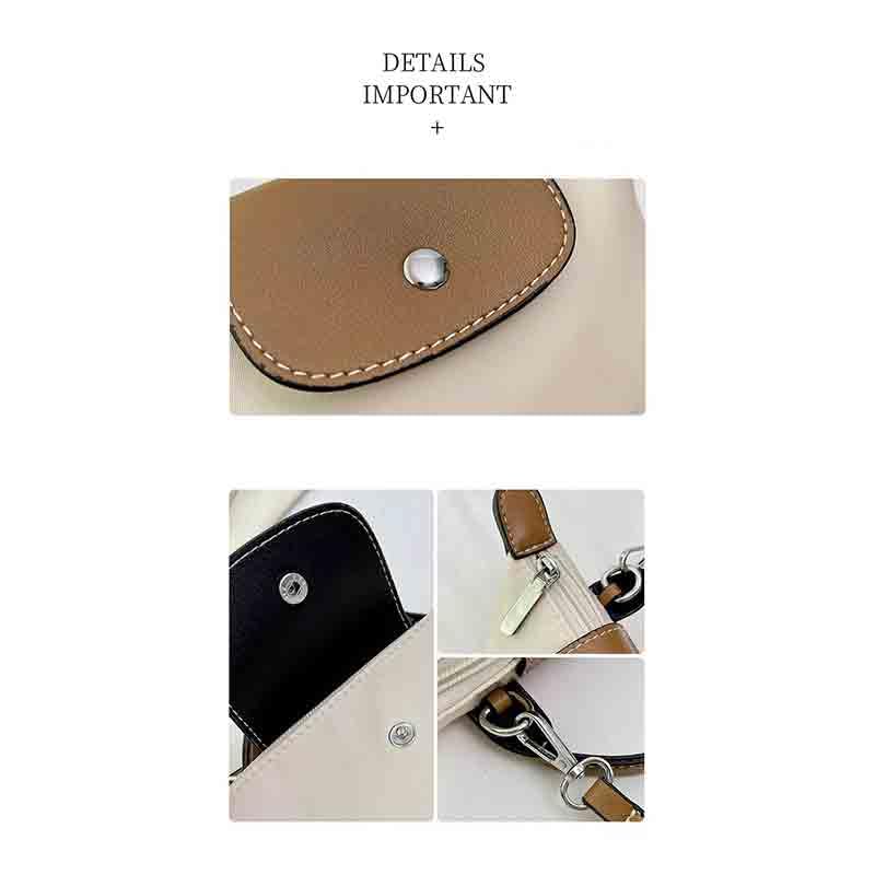 Fashionable and versatile handbag for women, mini shoulder bag, crossbody bag, coin purse, mobile phone bag - color: Black