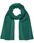 woogwin Women's Cotton Scarves Lady Light Soft Fashion Solid Scarf Wrap Shawl - color: Forestgreen