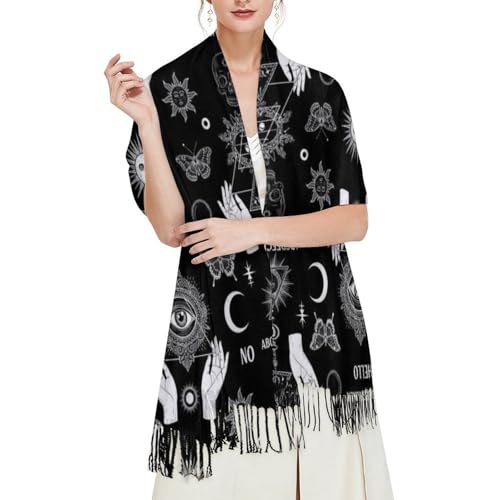 Scarfs for Women Fall Winter Scarves Shawls and Wraps for Evening Dresses - color: Design7