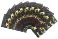 Vamqor 100% Cotton 10 Pack Fine Bandanas - color: Camouflage