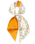 Purse Scarf For Handbags Head Scarves For Women's Hair Bags Scarfs Long Skinny Scarves Fashion Silky - color: A15-little Orange Rabbit