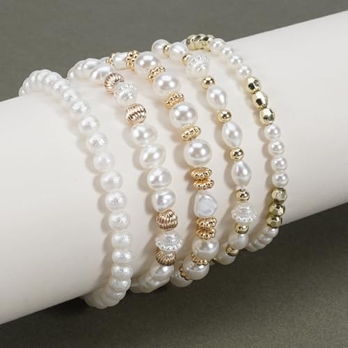 Bohemia Bracelets for Women Vintage Stackable Beads Bracelets Charm Stretch Beach Jewelry - color: Color 37