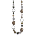 PEARL&CLUB Long Beaded Necklaces For Women - Sweater Chain Fashion Jewelry Necklace Gifts For Women - color: 23-Green