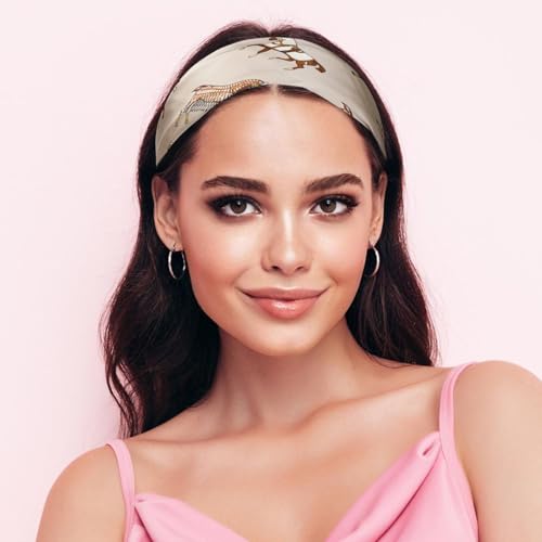 Sumolux Head Hair Scarf for Women Like Satin Silk Scarf Bandana Hair Wrapping Night Large Square Scarves 27.5" - color: White Pony