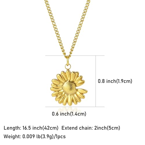 14K Gold Heart Necklace for Women Boho stainless steel waterproof Cute Dainty Love Pendant Necklaces for Women - color: Styie-7