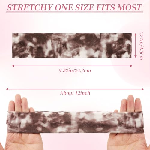 QIUTIMIY Headbands for Women Non Slip - 6 Pack Soft Stretchy Hair Bands for Women’s Hair – Fashion Sports Headbands for Yoga, Workout, Running, Gym, Daily Wear（Style 15） - color: Style 15