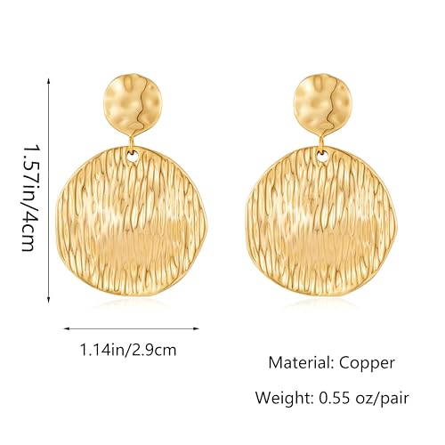 Gold/Silver Shell Dangle Earrings for Women Seashell Drop Dangle Earrings Ocean Beach Earrings Summer Jewelry - color: F