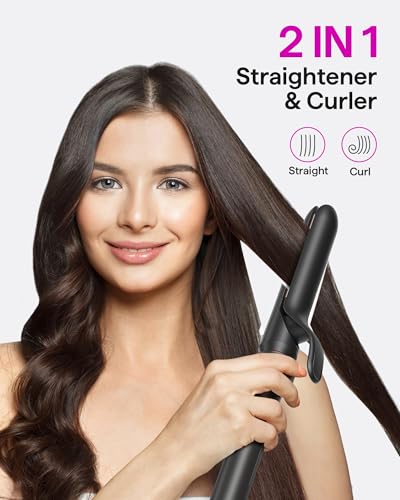 Wavytalk 5 in 1 Curling Iron Set with Thermal Brush and 4 Interchangeable Ceramic Curling Wands (0.5'-1.25'), Instant Heat Up Hair Curling Iron, Rose Gold - color: Rose Gold