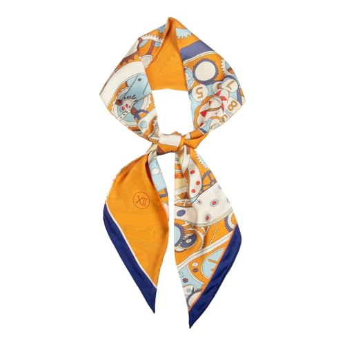 RIIQIICHY Hair Scarf for Women Like Silk Scarves Headband Neck Scarfs Twilly Purse Accessories - color: C020