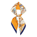 RIIQIICHY Hair Scarf for Women Like Silk Scarves Headband Neck Scarfs Twilly Purse Accessories - color: C020
