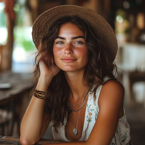 SPUNKYsoul Buckle or 5 Wrap Leather Circle Bracelet - Handmade Adjustable Leather Wrap Bracelet for Women & Men, Unique Distressed Stackable Jewelry with Symbolic Circle for Everyday Wear & Gifting - style: Women's Brown