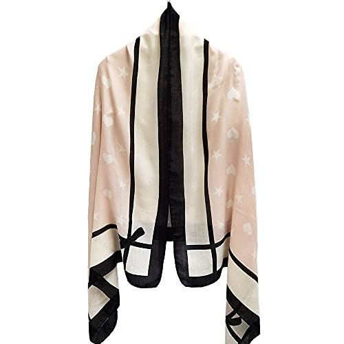 FINIZO Women's Fashion Scarves, Pashmina Wrap for All Season, Everyday Wear for Ladies, Solid Color Bridesmaid Gifts - color: 04