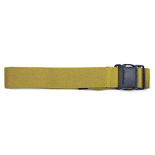 Eddie Bauer Women's Active Stretch Webbing Trail Belt With Quick Release Buckle, One Size Fits Most - color: Chartreuse