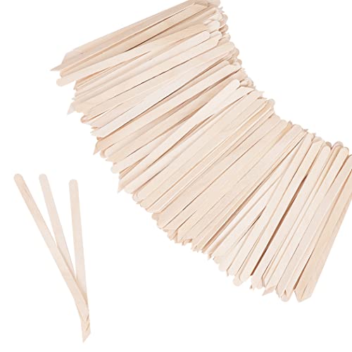 MMonDod 1200 Pcs Wooden Wax Spatulas, Small Waxing Applicator Sticks | Smooth wooden wax applicator sticks for eyebrow waxing, facial hair removal, salon use, DIY beauty care, and precise wax work