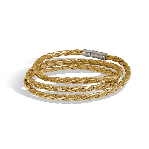 Long tiantian Boho Bracelets for Women Western Jewelry for Women Leather Wrap Bracelets Stackable Bangle Western Outfit for Women - color: pulseras para hombres(yellow)
