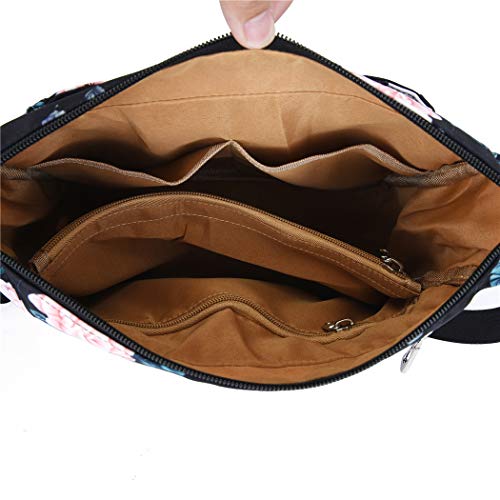Purses and Shoulder Handbags for Women Crossbody Bag Messenger Bags - color: Standard-floral-sunflowers