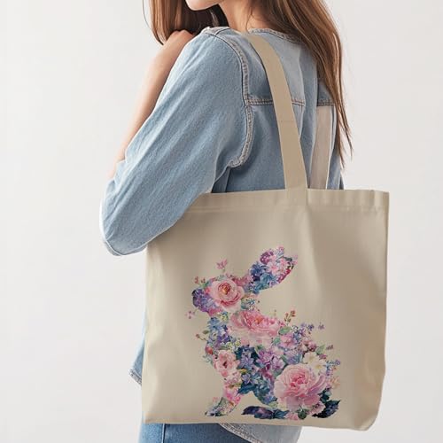 Aesthetic Tote Bag for Women | Medium Size with Inner Pocket | Stylish & Practical - color: Pastel Pink